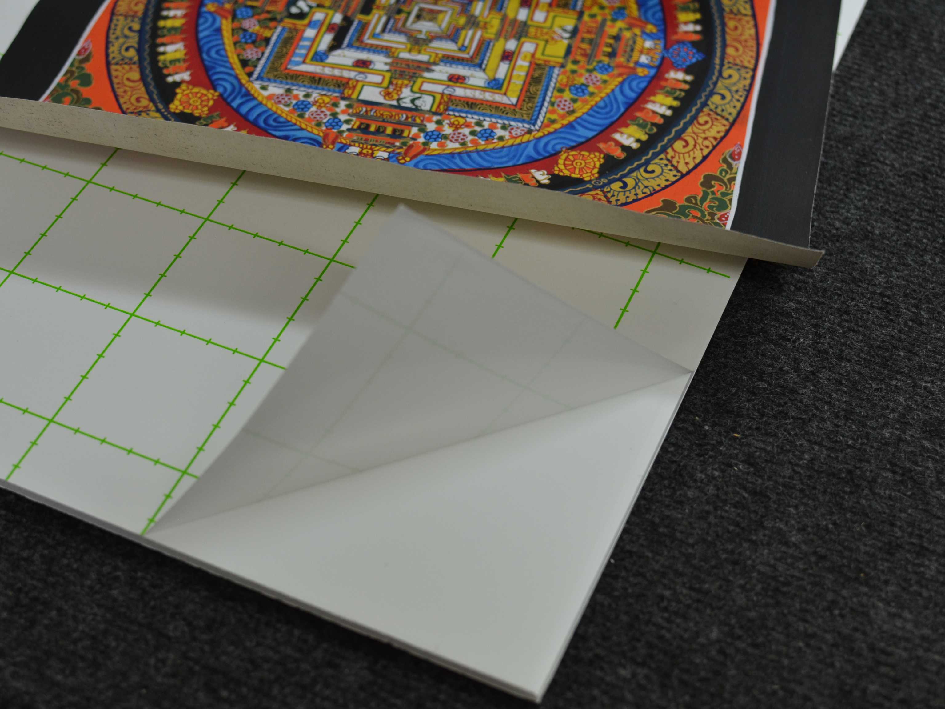 Aligning the artwork with the board's edges