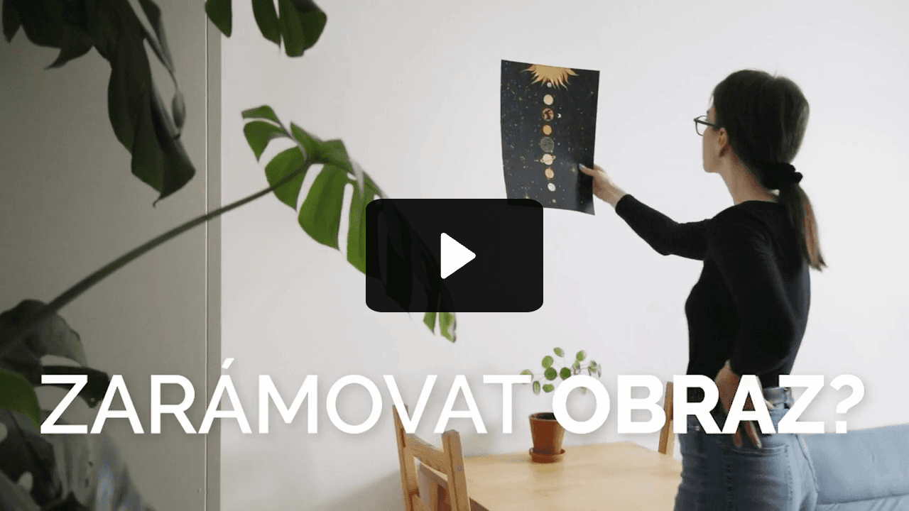 Náhled vizualizace rámu na nahraném obrázku